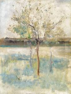 Blooming Tree by Karoly Ferenczy