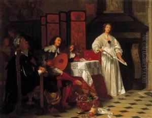 Scene by Karoly Ferenczy