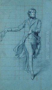Captain W. Fairfax, figure study for the painting of Victory of Lord Duncan by John Singleton Copley