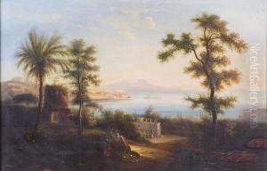Veduta Del Golfo Di Napoli