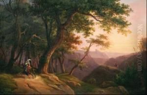 Scena Romantica by Salvatore Fergola