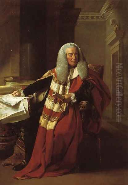 Portrait of William Murray (1705-93), 1st Earl of Mansfield, 1782-83 - view 1