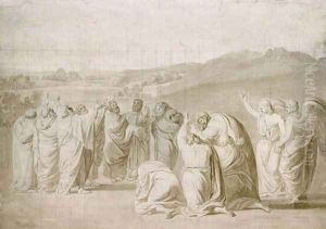 Study for "The Ascension" by John Singleton Copley