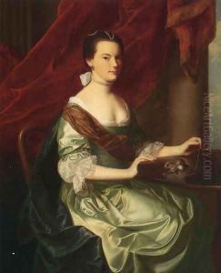 Mrs. Theodore Atkinson, Jr (Francis Deering Wentworth) by John Singleton Copley
