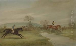 Cheltenham Annual Grand Steeplechase by Claude L. Ferneley