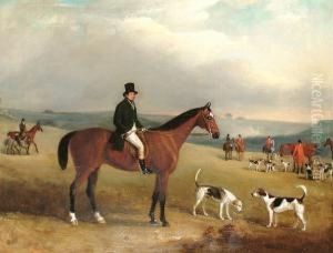 A Gentleman Out Hunting by John Jnr. Ferneley