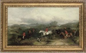The Melton Mowbray Hunt by John Jnr. Ferneley