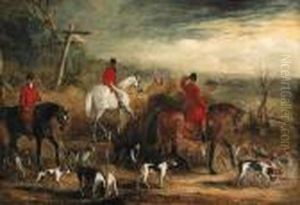 Huntsmen And Hounds At A Crossroads