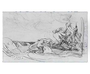 Study for "The Siege of Gibraltar": The Wrecked