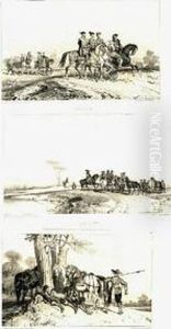 Sceny Historyczne by Francois Fortune A. Ferogio