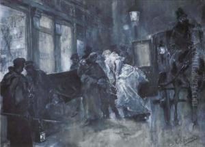 Entrando En Lhardy by Alejandro Ferrant Y Fischermans