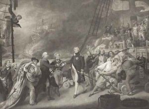 The victory of Lord Duncan, by James Ward