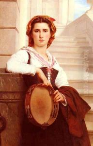 La Bohemienne The Bohemian by Pierre Auguste Cot