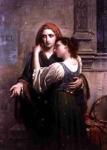 Young Street Musicians c.1868 by Pierre Auguste Cot