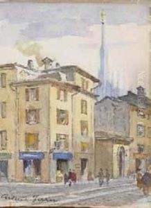 Angolo Di Via San Clemente E Via Larga Milano