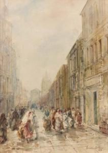Vecchia Milano by Arturo Ferrari
