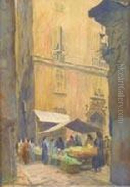 Piazza Della Madonna Dei Monti A Roma - view 1