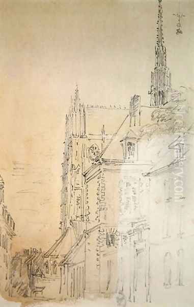 A Cathedral in a Street - view 1