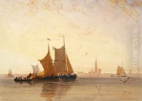 Antwerp, Morning, 1832 - view 1