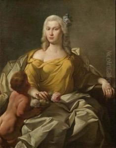 Ritratto Di Signora Con Putto