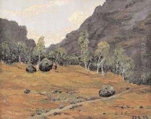 "sopra Lanzo" 22.8.1928 by Emilia Ferrettini Rossotti