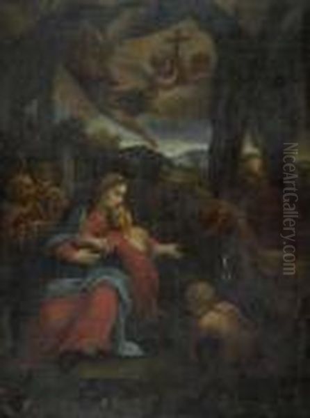 Madonna And Child With John. - view 1