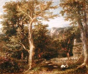 Bettws-y-Coed Church, North Wales by David Cox