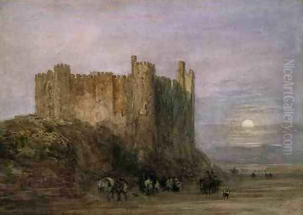 Laugharne Castle, 1849 - view 1