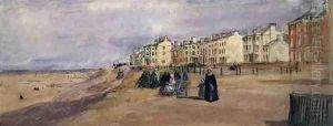 The Sea Front at Blackpool by David Cox