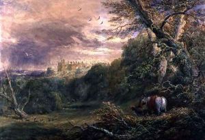 Powys Park, Montgomeryshire, c.1837 by David Cox