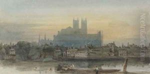 Westminster from Lambeth, c.1813