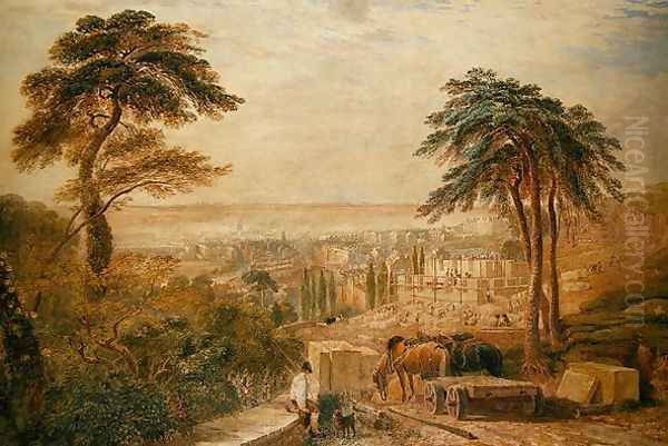 View Over a Town - view 1