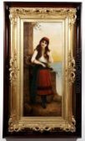 Gypsy Girl With Guitar - view 1