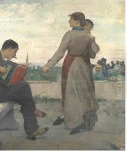 La Domenica by Egisto Ferroni