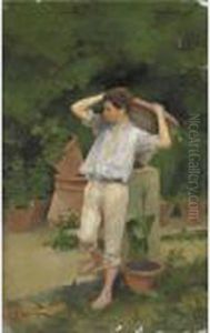 Il Giovane Vasaio by Egisto Ferroni