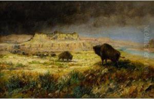 Distant Storm by John Fery