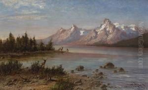 Jackson Lake, Wyoming by John Fery