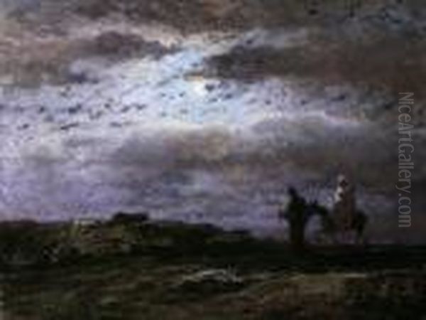 Moonlit Landscape - view 1