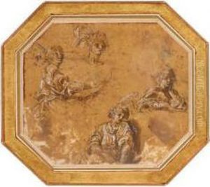 Studi Di Figura by Domenico Fetti