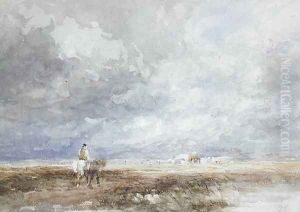 Going to the Hayfield, c.1855 by David Cox