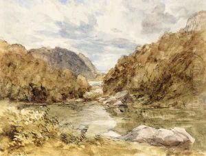 Pont-Y-Pair, near Bettwys-Y-Coed, North Wales by David Cox