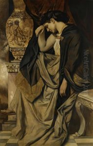 Medea An Der Urne (medea) by Anselm Friedrich Feuerbach