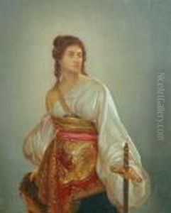 Judith With The Head Of Holofernes by Anselm Friedrich Feuerbach