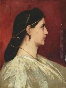 Oil Study by Anselm Friedrich Feuerbach