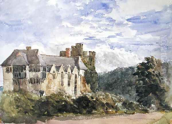 Stokesay Castle and Abbey - view 1