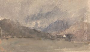 Capel Curig, Caernarvonshire, Wales by David Cox