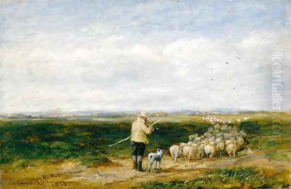 The Shepherd, Return of the Flock, 1850 - view 1