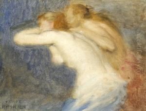 The Expulsion From Paradise by Francois Nicolas Augustin Feyen-Perrin