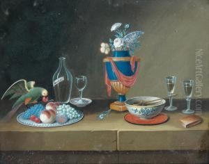 Nature Morte Au Scubac by Johann Rudolf Feyerabend