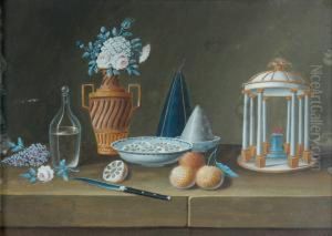 Nature Morte Au Pain De Sucre Et Aux Flammes De L'amour